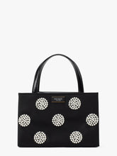 Load image into Gallery viewer, SAM ICON PEARL EMBELLISHED NYLON SMALL TOTE