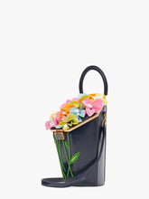 Load image into Gallery viewer, IN BLOOM EMBELLISHED 3D BOUQUET TOP-HANDLE BAG