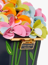 Load image into Gallery viewer, IN BLOOM EMBELLISHED 3D BOUQUET TOP-HANDLE BAG