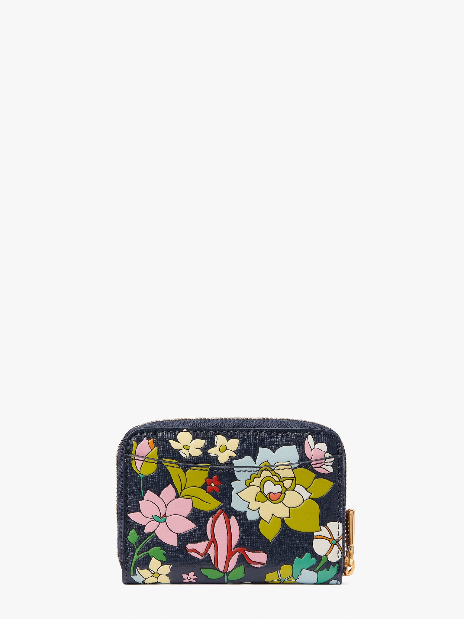Morgan Flower Bed Embossed Compact Wallet