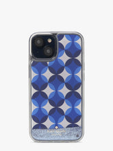 Load image into Gallery viewer, PATIO TILE LIQUID GLITTER IPHONE 14 CASE