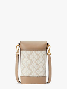 SPADE FLOWER JACQUARD NS CROSSBODY