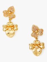 Load image into Gallery viewer, PRECIOUS PANSY PAVE DROP EARRINGS